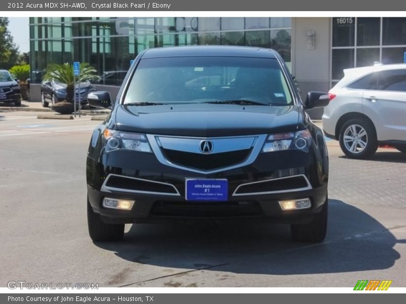 Crystal Black Pearl / Ebony 2012 Acura MDX SH-AWD