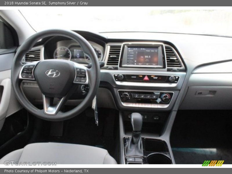 Symphony Silver / Gray 2018 Hyundai Sonata SE