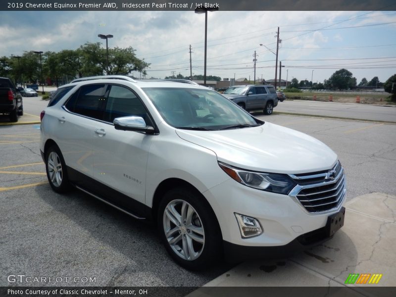 Iridescent Pearl Tricoat / Jet Black 2019 Chevrolet Equinox Premier AWD