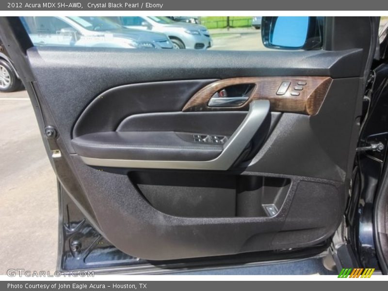 Crystal Black Pearl / Ebony 2012 Acura MDX SH-AWD