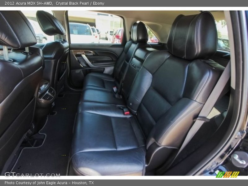 Crystal Black Pearl / Ebony 2012 Acura MDX SH-AWD
