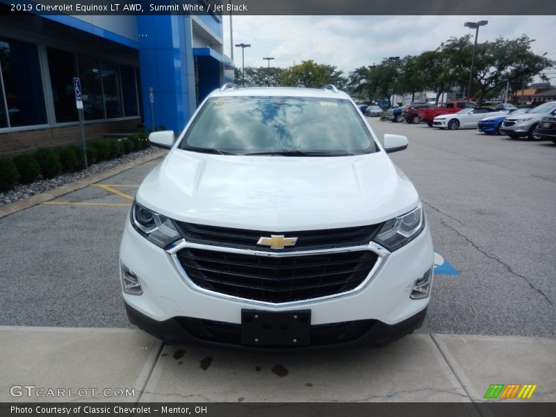 Summit White / Jet Black 2019 Chevrolet Equinox LT AWD