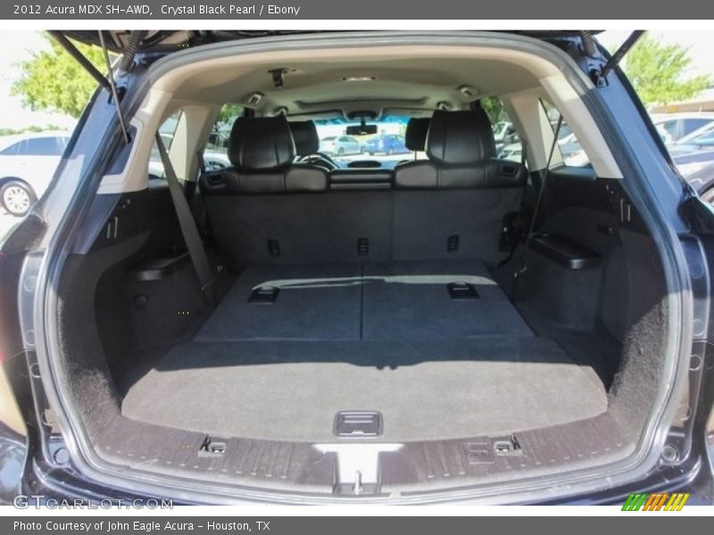 Crystal Black Pearl / Ebony 2012 Acura MDX SH-AWD