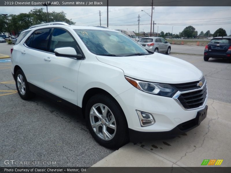Summit White / Jet Black 2019 Chevrolet Equinox LT AWD