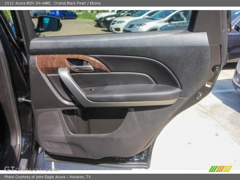 Crystal Black Pearl / Ebony 2012 Acura MDX SH-AWD