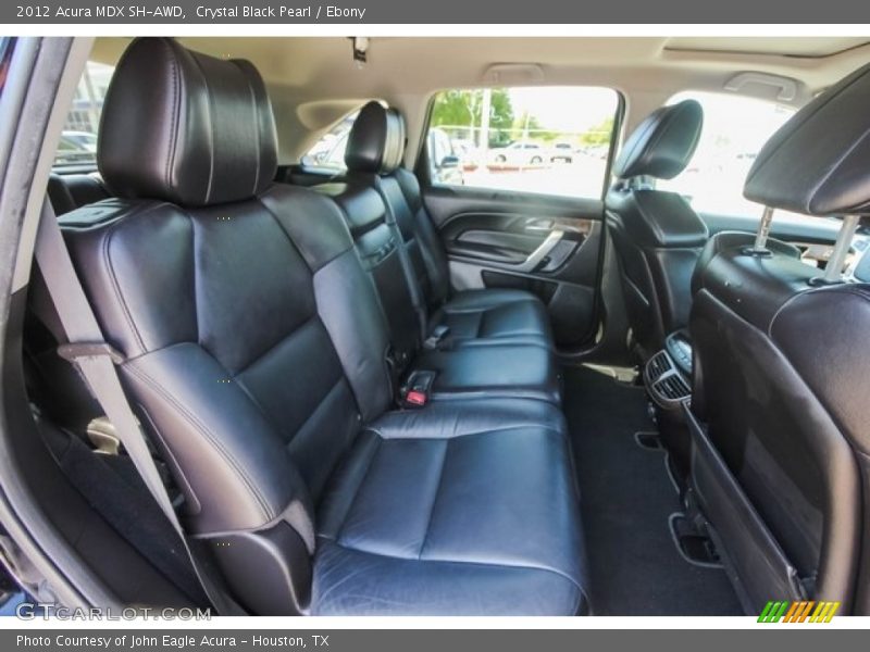 Crystal Black Pearl / Ebony 2012 Acura MDX SH-AWD