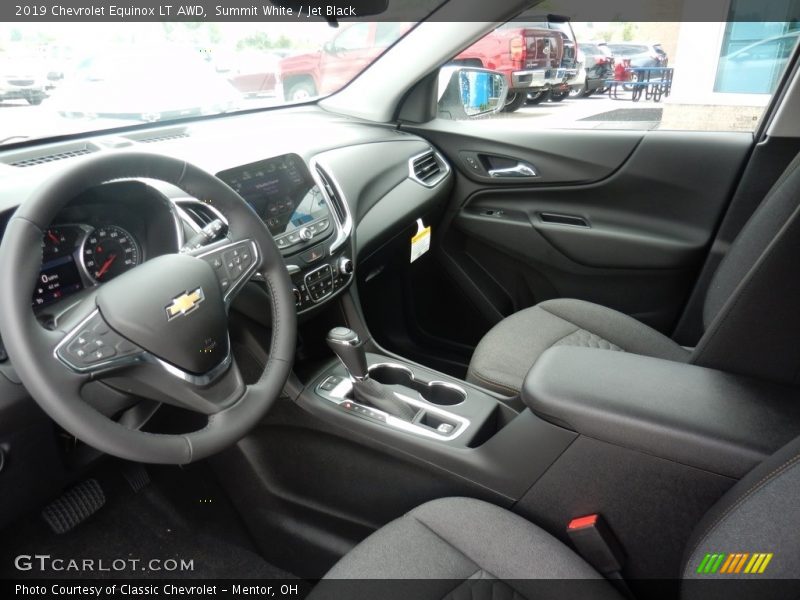 Summit White / Jet Black 2019 Chevrolet Equinox LT AWD