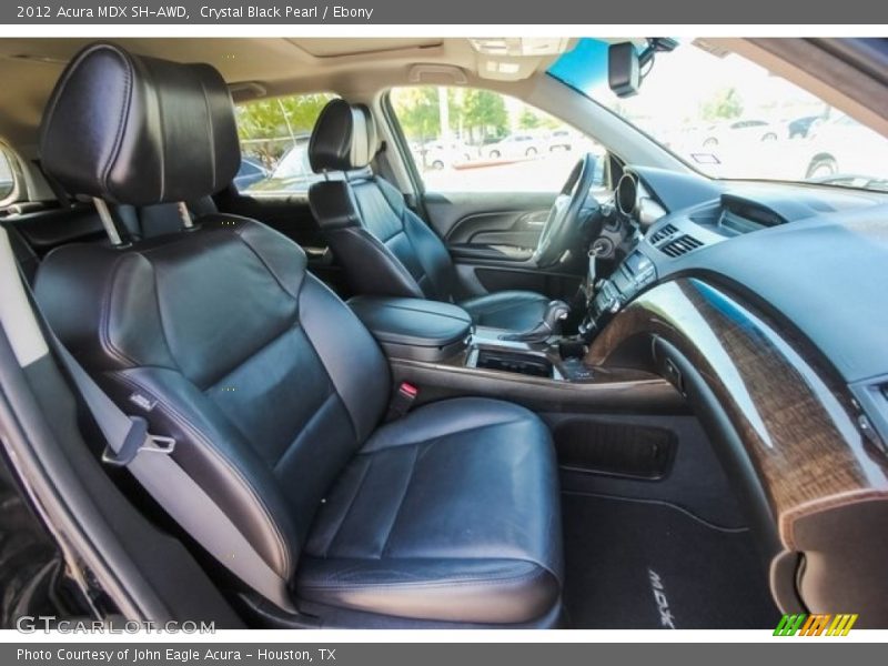 Crystal Black Pearl / Ebony 2012 Acura MDX SH-AWD