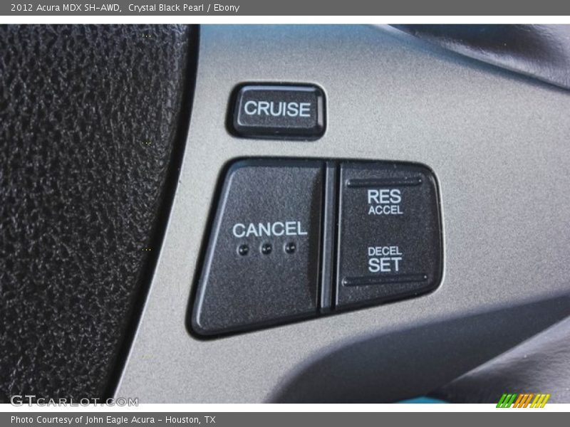 Crystal Black Pearl / Ebony 2012 Acura MDX SH-AWD
