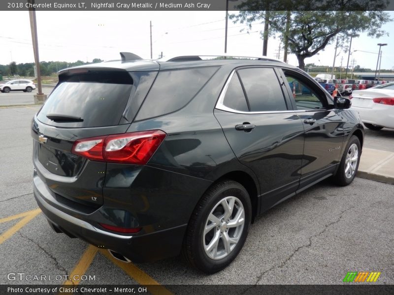 Nightfall Gray Metallic / Medium Ash Gray 2018 Chevrolet Equinox LT
