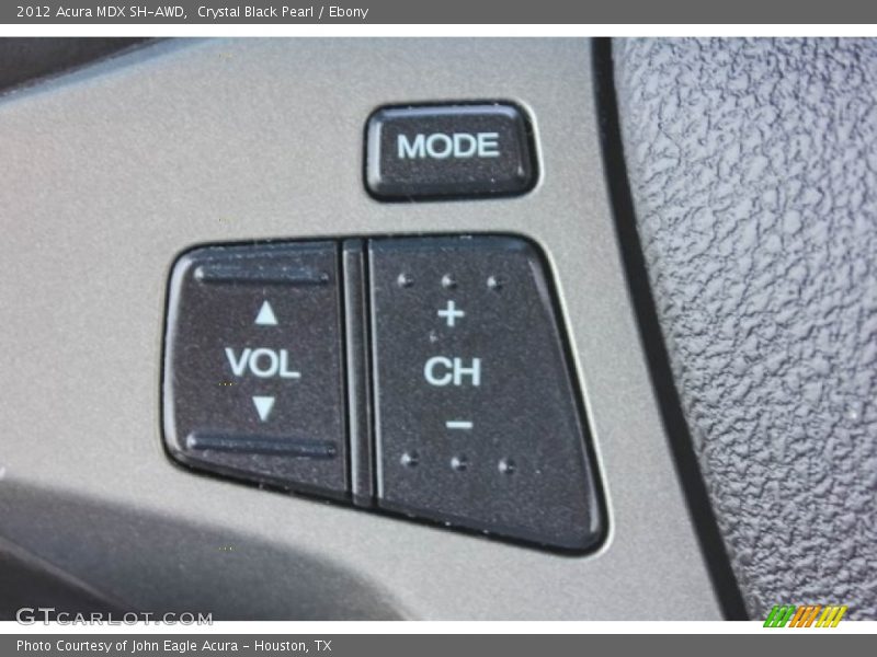 Crystal Black Pearl / Ebony 2012 Acura MDX SH-AWD