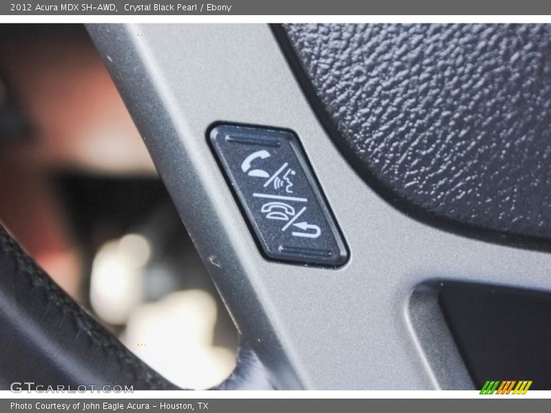 Crystal Black Pearl / Ebony 2012 Acura MDX SH-AWD