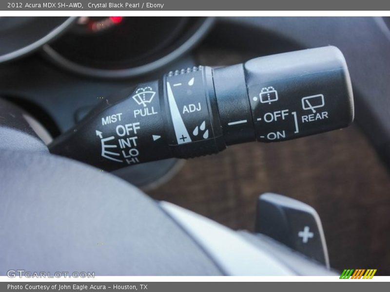 Crystal Black Pearl / Ebony 2012 Acura MDX SH-AWD