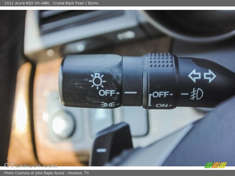 Crystal Black Pearl / Ebony 2012 Acura MDX SH-AWD