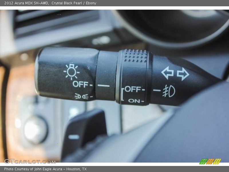 Crystal Black Pearl / Ebony 2012 Acura MDX SH-AWD