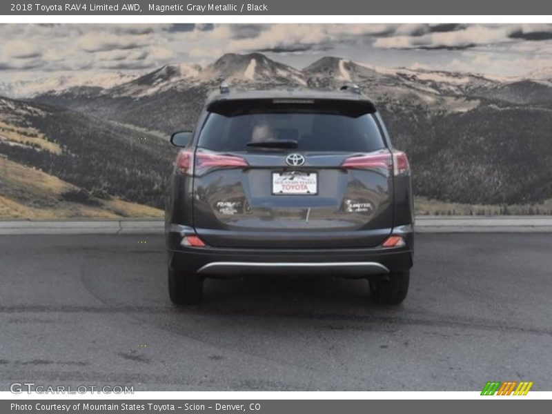 Magnetic Gray Metallic / Black 2018 Toyota RAV4 Limited AWD