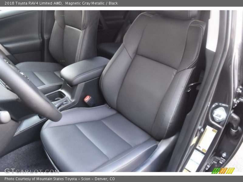 Magnetic Gray Metallic / Black 2018 Toyota RAV4 Limited AWD