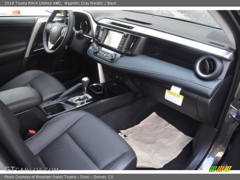 Magnetic Gray Metallic / Black 2018 Toyota RAV4 Limited AWD