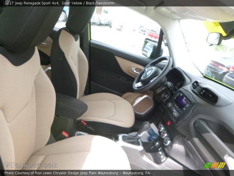 Solar Yellow / Black/Sandstorm 2017 Jeep Renegade Sport 4x4