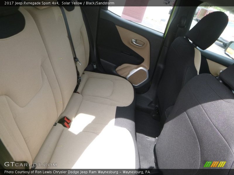 Solar Yellow / Black/Sandstorm 2017 Jeep Renegade Sport 4x4