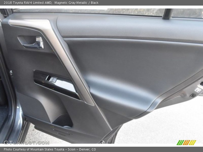 Magnetic Gray Metallic / Black 2018 Toyota RAV4 Limited AWD