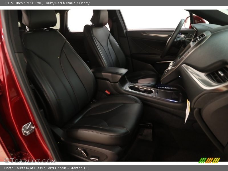 Ruby Red Metallic / Ebony 2015 Lincoln MKC FWD