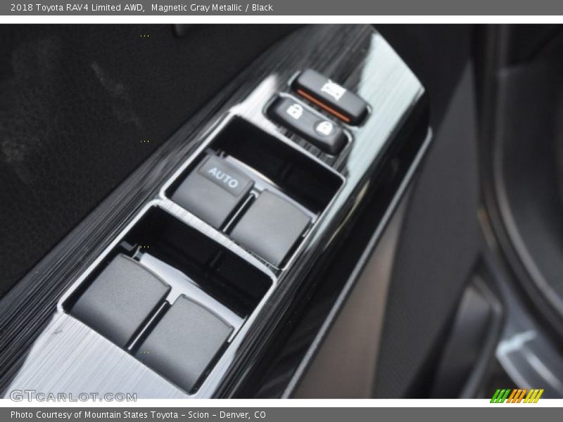 Magnetic Gray Metallic / Black 2018 Toyota RAV4 Limited AWD