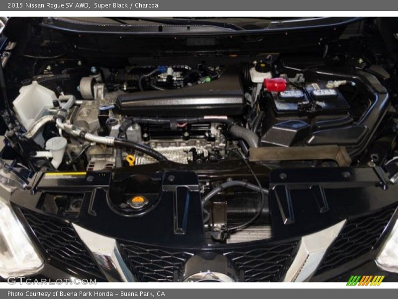 Super Black / Charcoal 2015 Nissan Rogue SV AWD