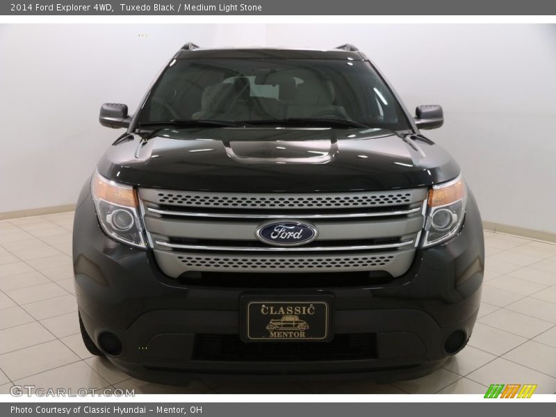 Tuxedo Black / Medium Light Stone 2014 Ford Explorer 4WD