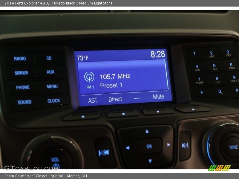 Tuxedo Black / Medium Light Stone 2014 Ford Explorer 4WD