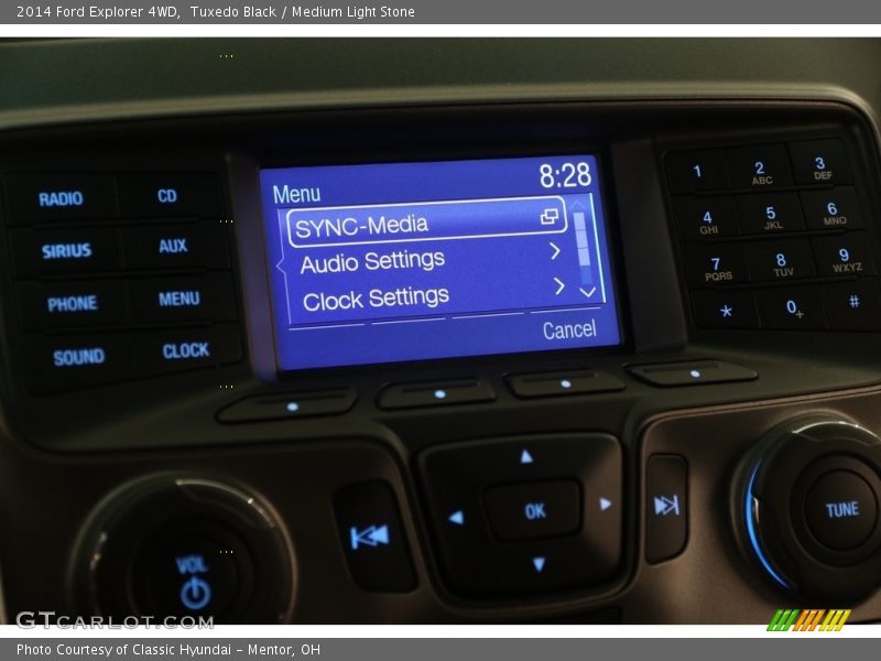 Tuxedo Black / Medium Light Stone 2014 Ford Explorer 4WD