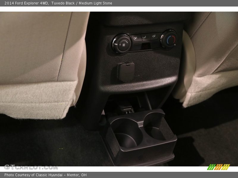 Tuxedo Black / Medium Light Stone 2014 Ford Explorer 4WD