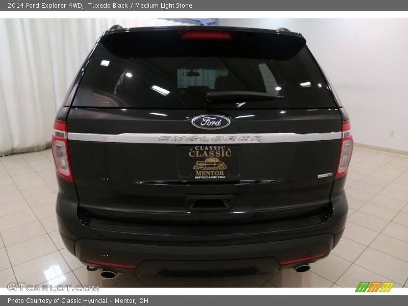 Tuxedo Black / Medium Light Stone 2014 Ford Explorer 4WD