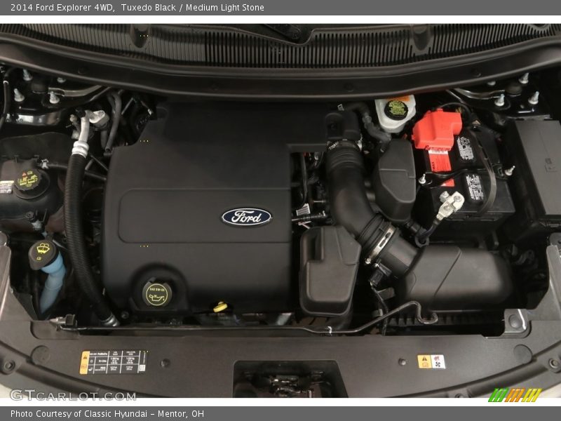 Tuxedo Black / Medium Light Stone 2014 Ford Explorer 4WD