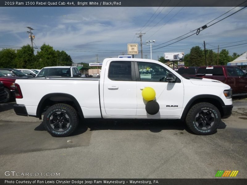  2019 1500 Rebel Quad Cab 4x4 Bright White