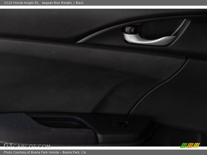Aegean Blue Metallic / Black 2019 Honda Insight EX