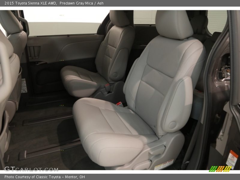 Predawn Gray Mica / Ash 2015 Toyota Sienna XLE AWD