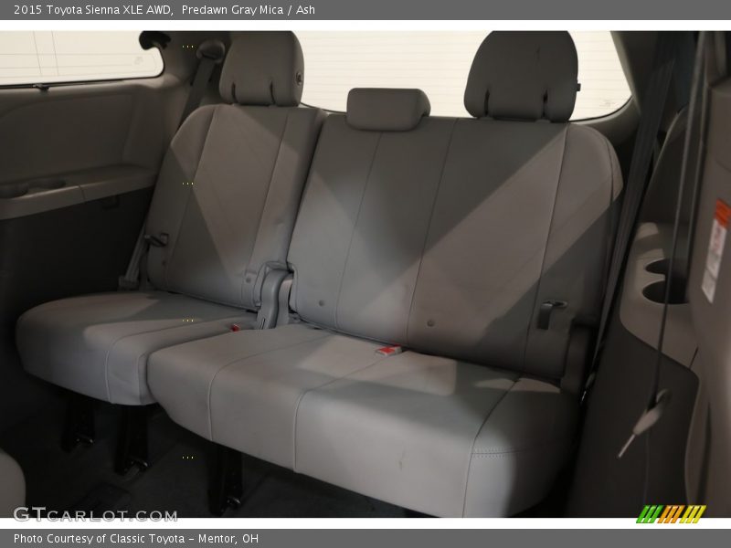 Predawn Gray Mica / Ash 2015 Toyota Sienna XLE AWD