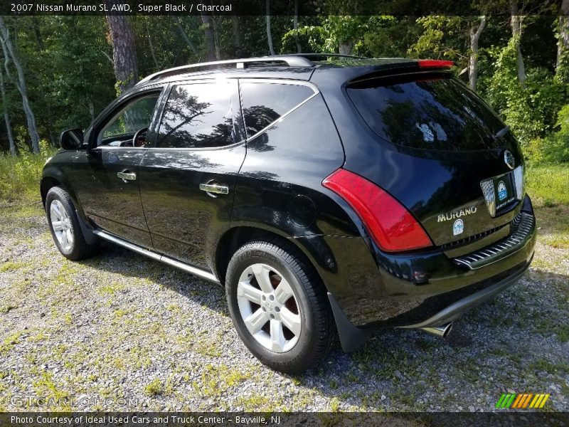Super Black / Charcoal 2007 Nissan Murano SL AWD