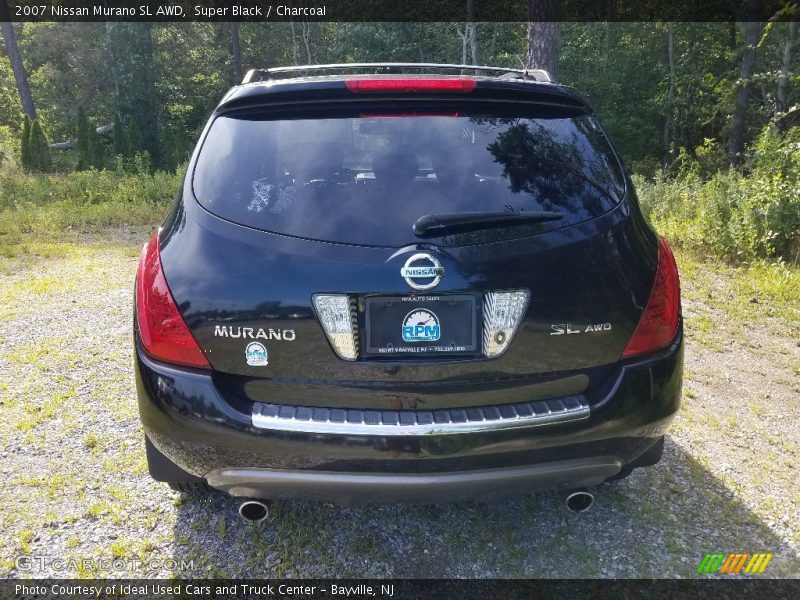 Super Black / Charcoal 2007 Nissan Murano SL AWD
