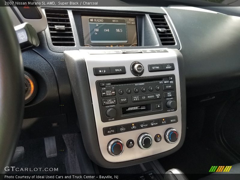Super Black / Charcoal 2007 Nissan Murano SL AWD