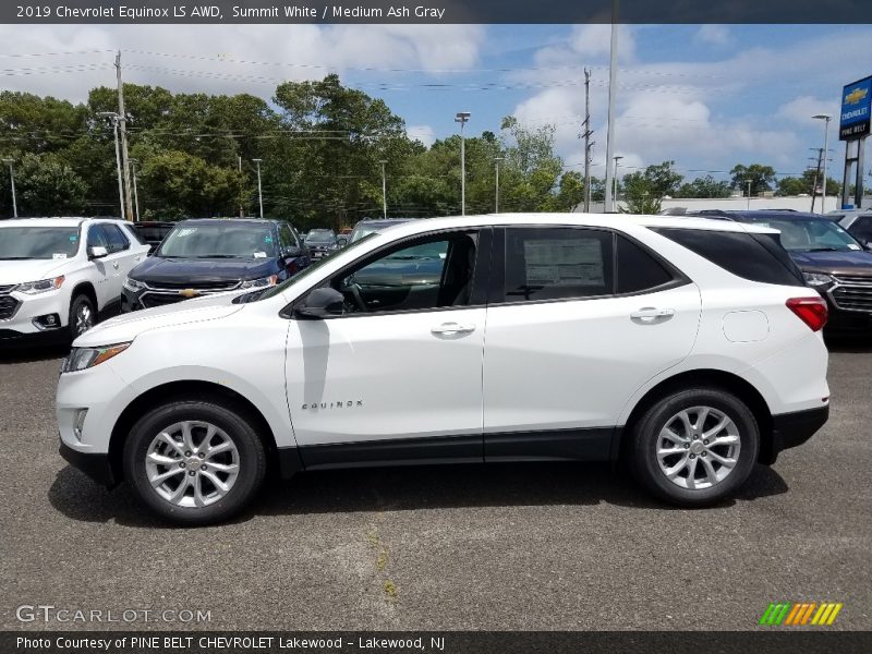 Summit White / Medium Ash Gray 2019 Chevrolet Equinox LS AWD
