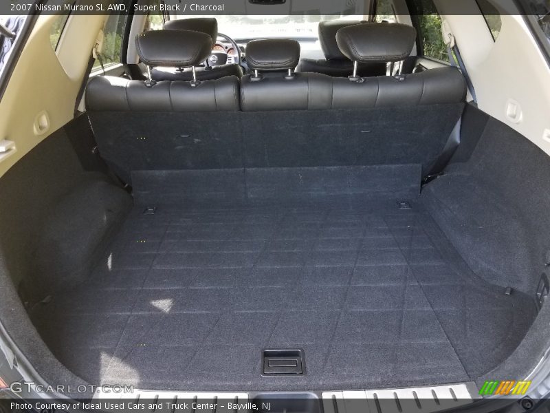 Super Black / Charcoal 2007 Nissan Murano SL AWD