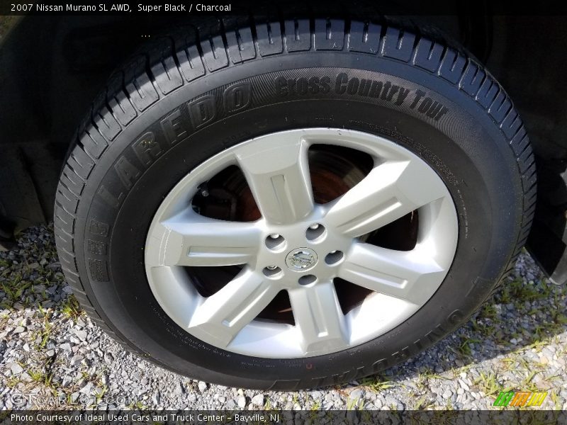 Super Black / Charcoal 2007 Nissan Murano SL AWD