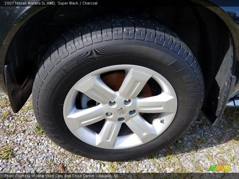 Super Black / Charcoal 2007 Nissan Murano SL AWD