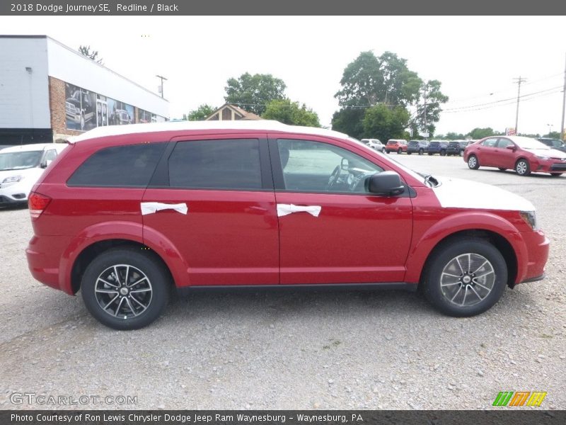 Redline / Black 2018 Dodge Journey SE