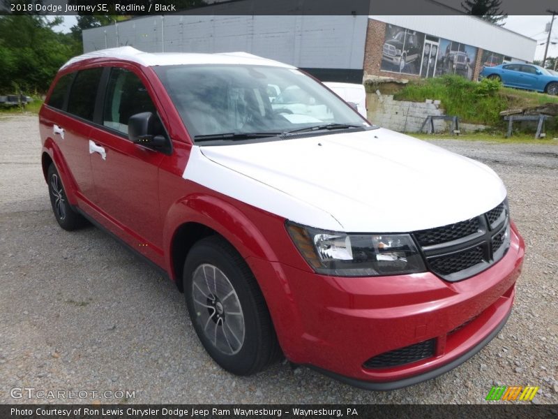 Redline / Black 2018 Dodge Journey SE