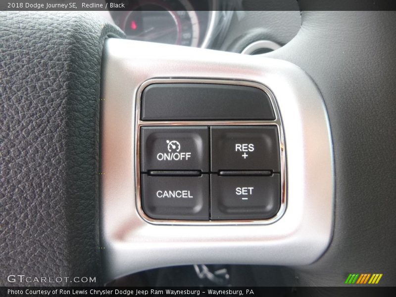 Redline / Black 2018 Dodge Journey SE
