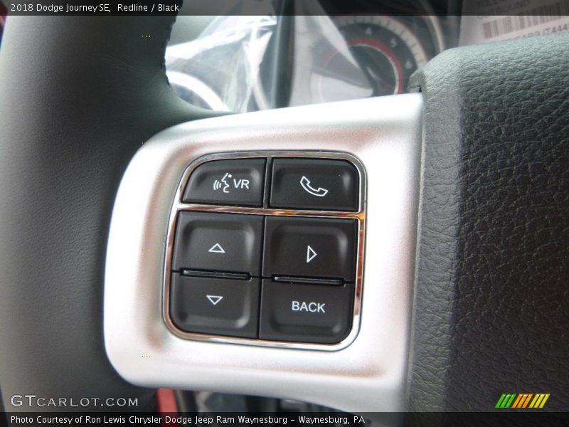 Redline / Black 2018 Dodge Journey SE