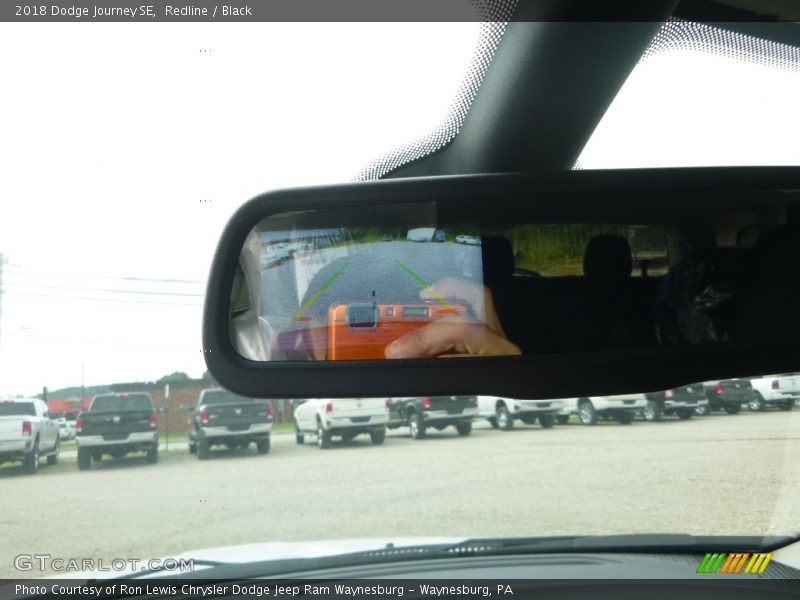 Redline / Black 2018 Dodge Journey SE